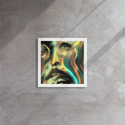 Framed Canvas - Newtonian Visage