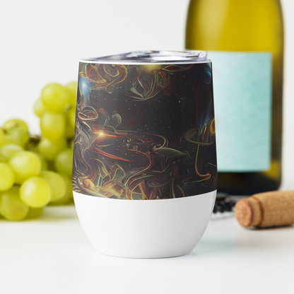 Wine Tumbler - Galactic Swirl