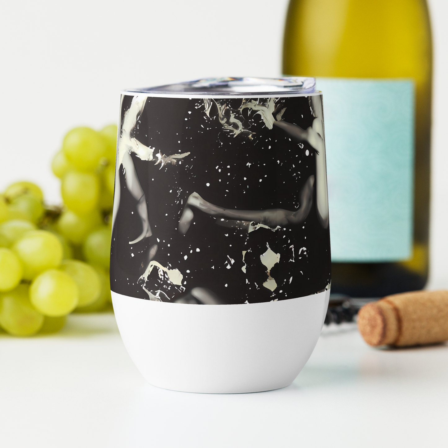 Wine Tumbler - Newton's Silhouette