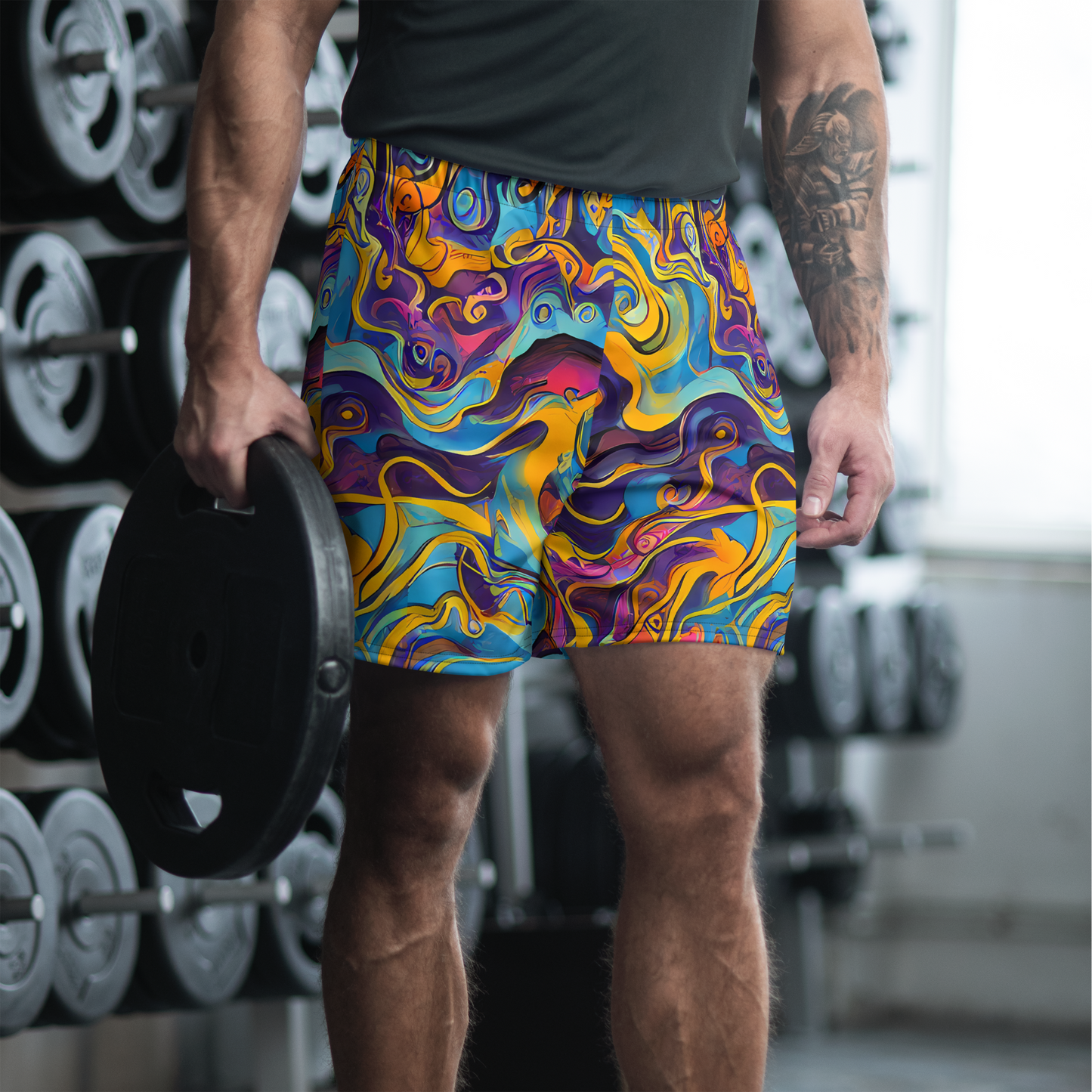 Men's Athletic Shorts - Cecily's Whorl