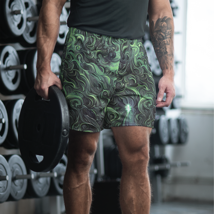 Men's Athletic Shorts - Savrasov Swirls