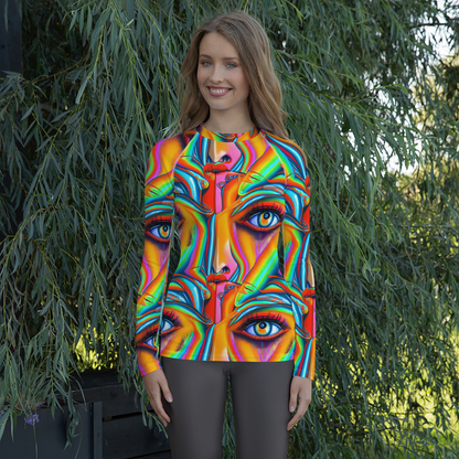 Women's Rash Guard - Kaleidovisions