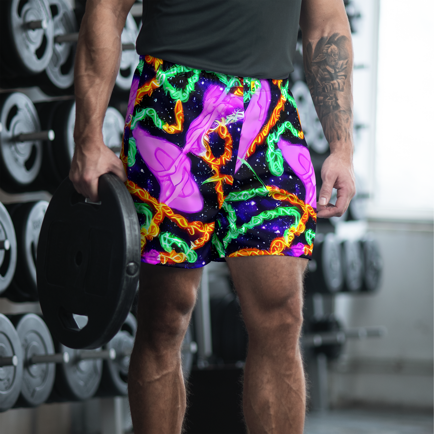 Men's Athletic Shorts - Enckell's Nebula