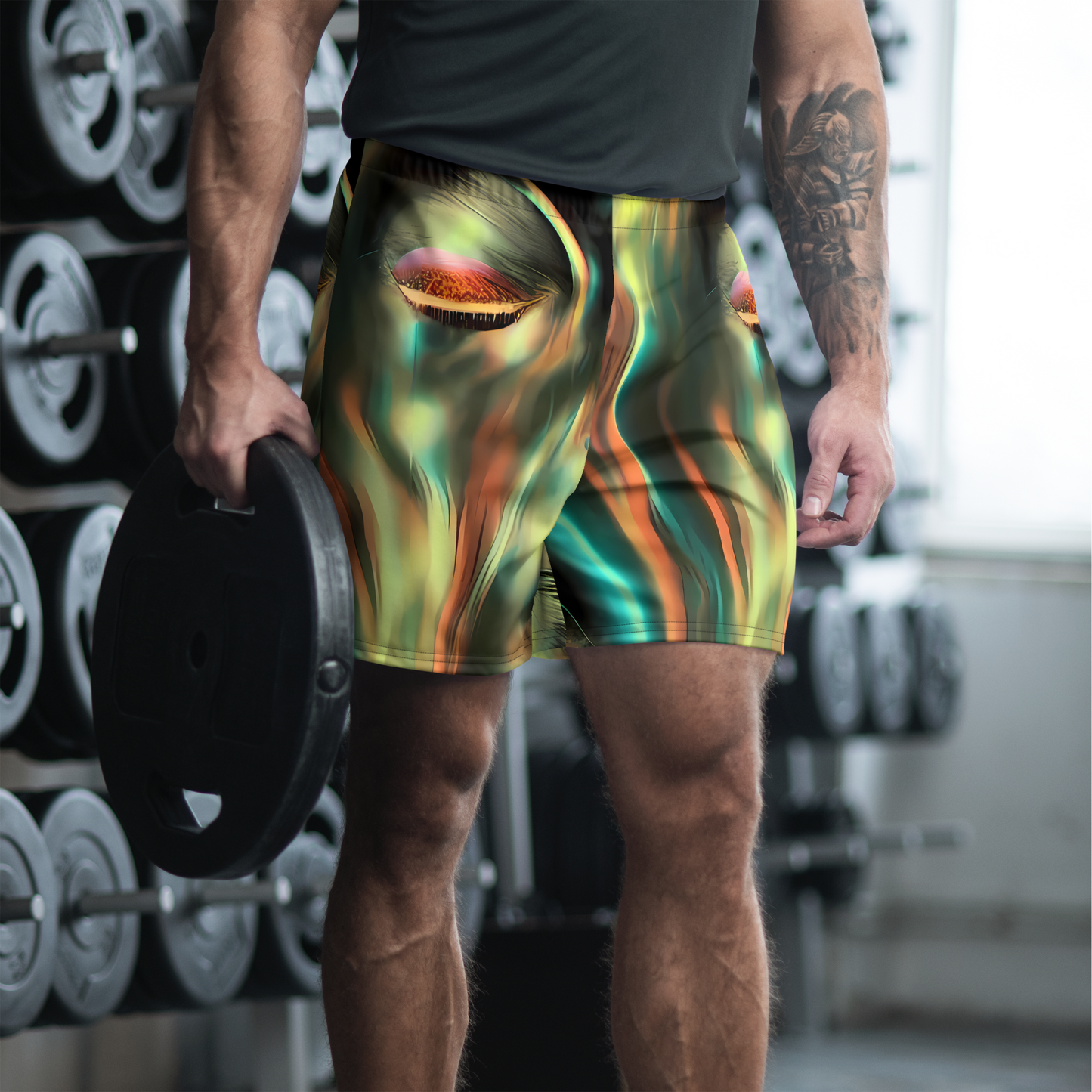 Men's Athletic Shorts - Newtonian Visage