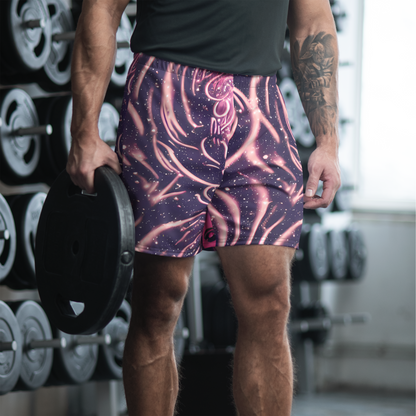 Men's Athletic Shorts - Stardust Siren