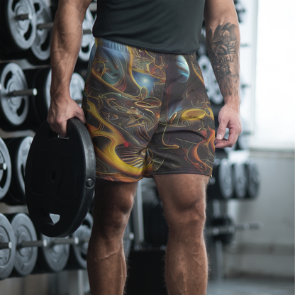 Men's Athletic Shorts - Galactic Swirl