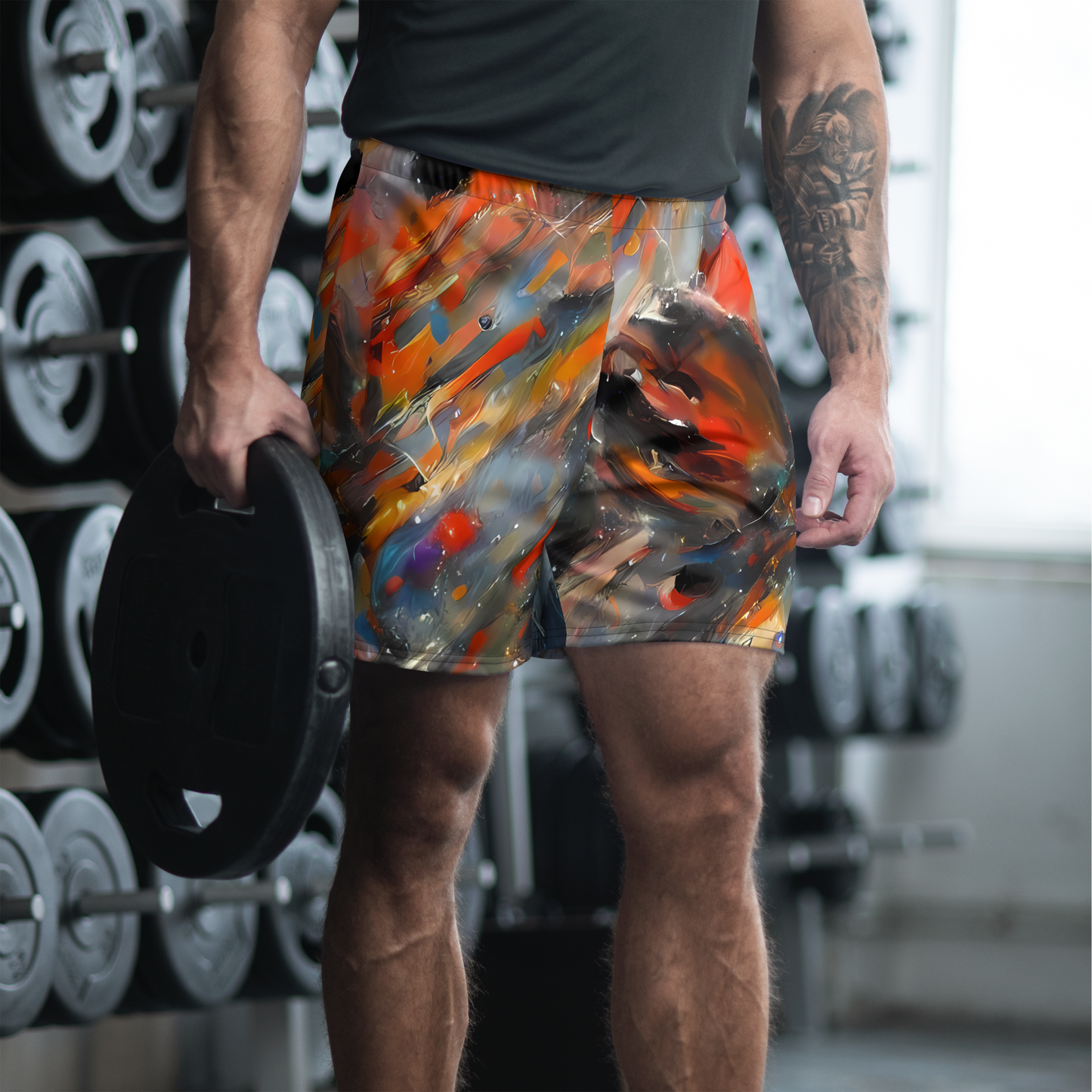 Men's Athletic Shorts - Palette Rush