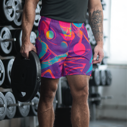 Men's Athletic Shorts - Spheric Rhapsody