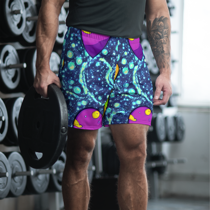 Men's Athletic Shorts - Cosmic Siblings