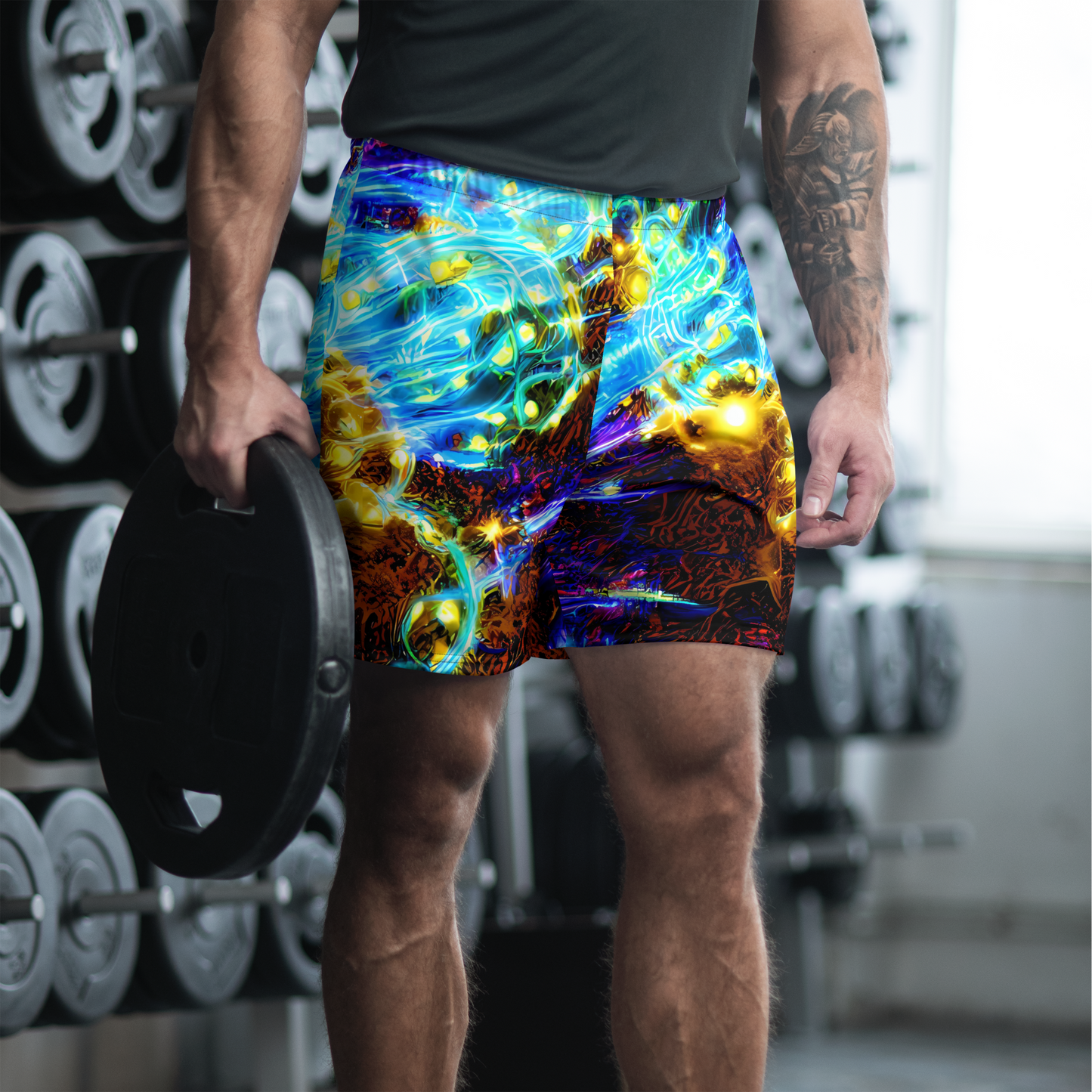 Men's Athletic Shorts - Neon Füssli