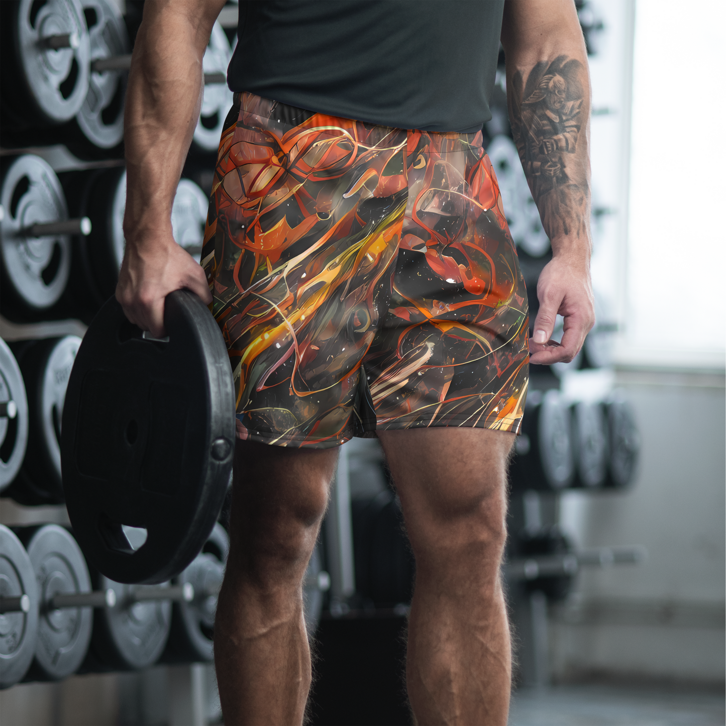 Men's Athletic Shorts - Temporal Vortex