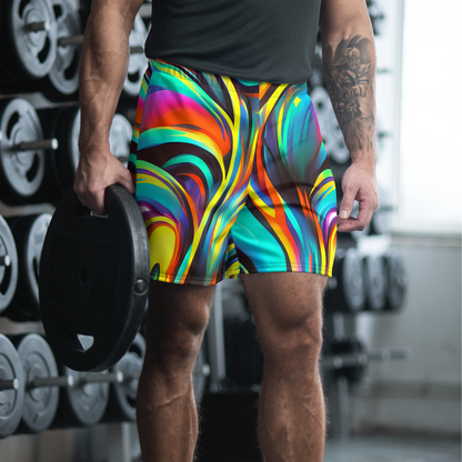 Men's Athletic Shorts - Cyber Surge