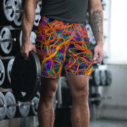 Men's Athletic Shorts - Spectral Weave