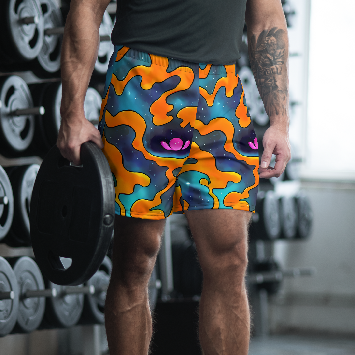 Men's Athletic Shorts - Criswell Cosmos