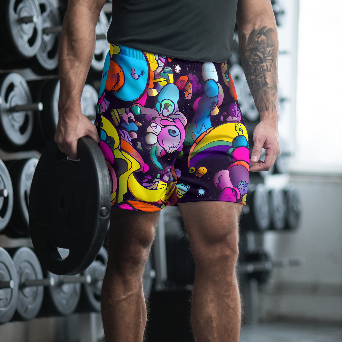 Men's Athletic Shorts - Galactic Playground