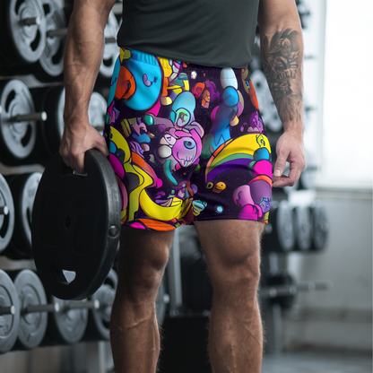 Men's Athletic Shorts - Galactic Playground