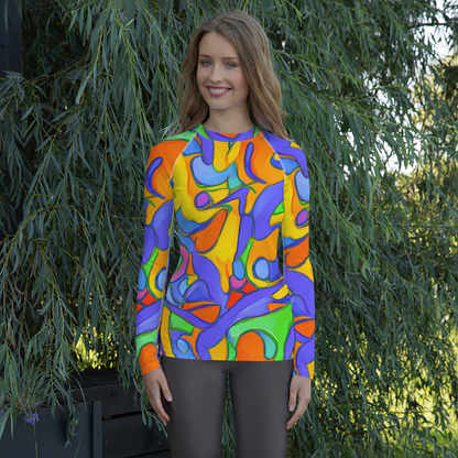 Women's Rash Guard - Joffe Swirl