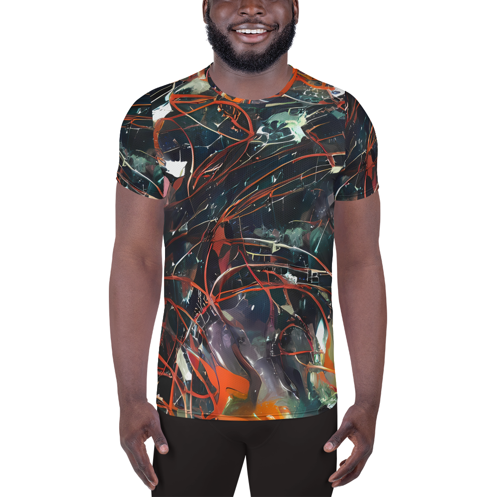 Men's Athletic T-Shirt - Chaos Canvas