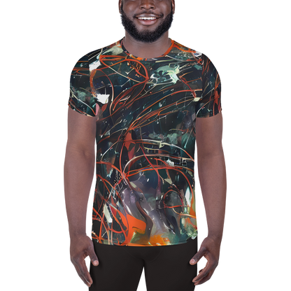 Men's Athletic T-Shirt - Chaos Canvas