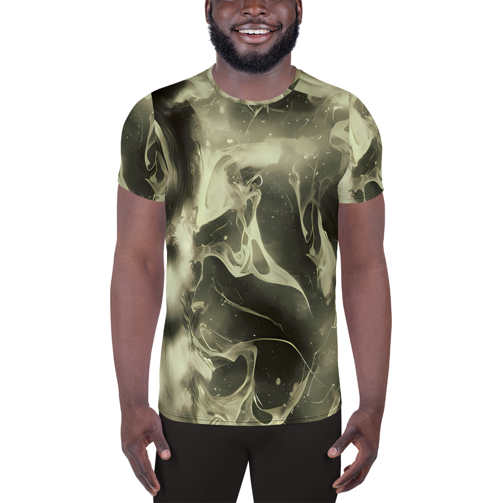 Men's Athletic T-Shirt - Biomech Whirl