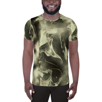 Men's Athletic T-Shirt - Biomech Whirl