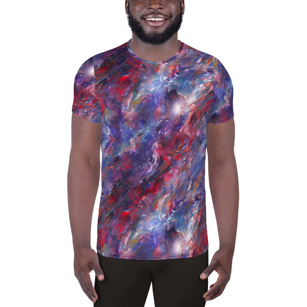 Men's Athletic T-Shirt - Nihei Nightscape