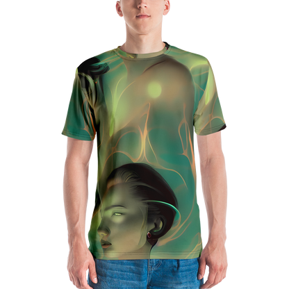 Men's Crew Neck T-Shirt - Spectral Whisper