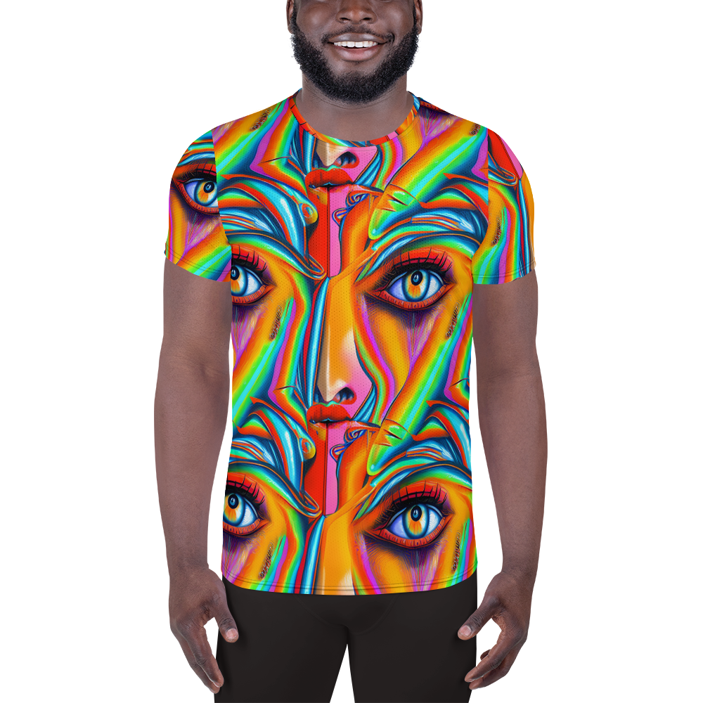 Men's Athletic T-Shirt - Kaleidovisions