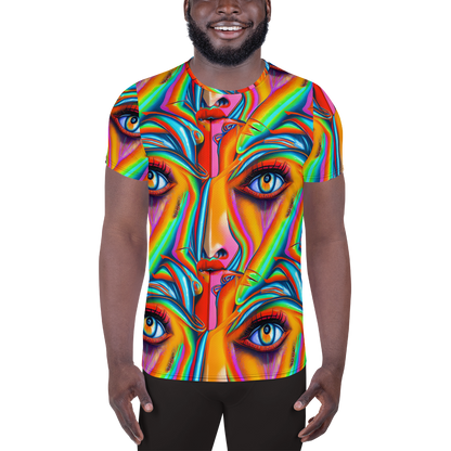 Men's Athletic T-Shirt - Kaleidovisions