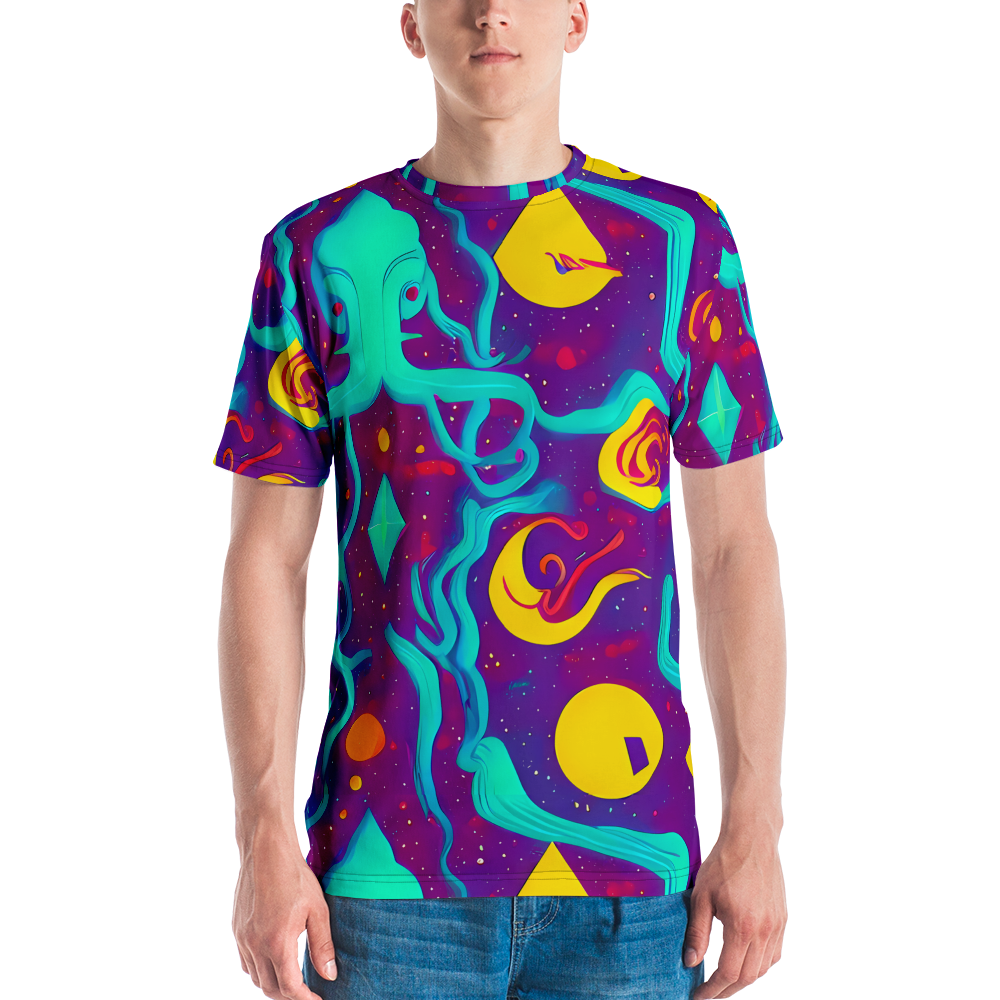 Men's Crew Neck T-Shirt - Cosmic Current