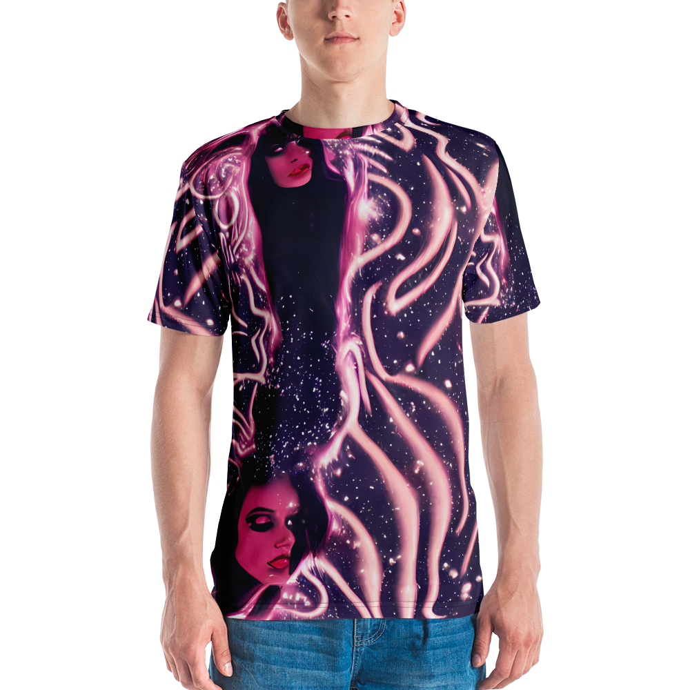 Men's Crew Neck T-Shirt - Stardust Siren