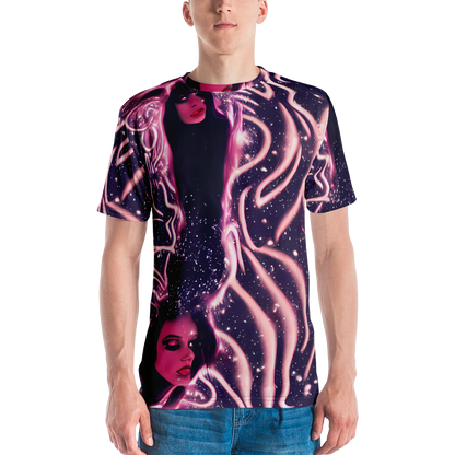 Men's Crew Neck T-Shirt - Stardust Siren