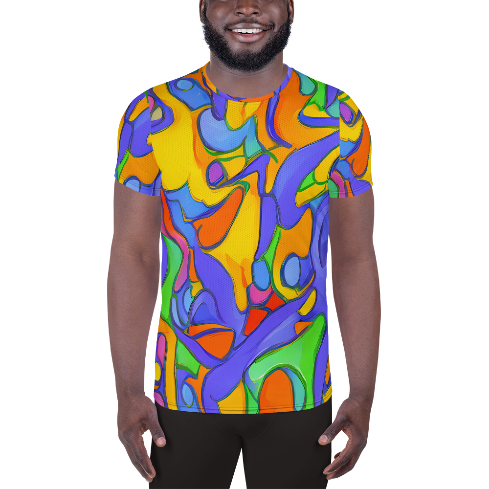 Men's Athletic T-Shirt - Joffe Swirl