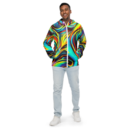 Men's Windbreaker - Cyber Surge