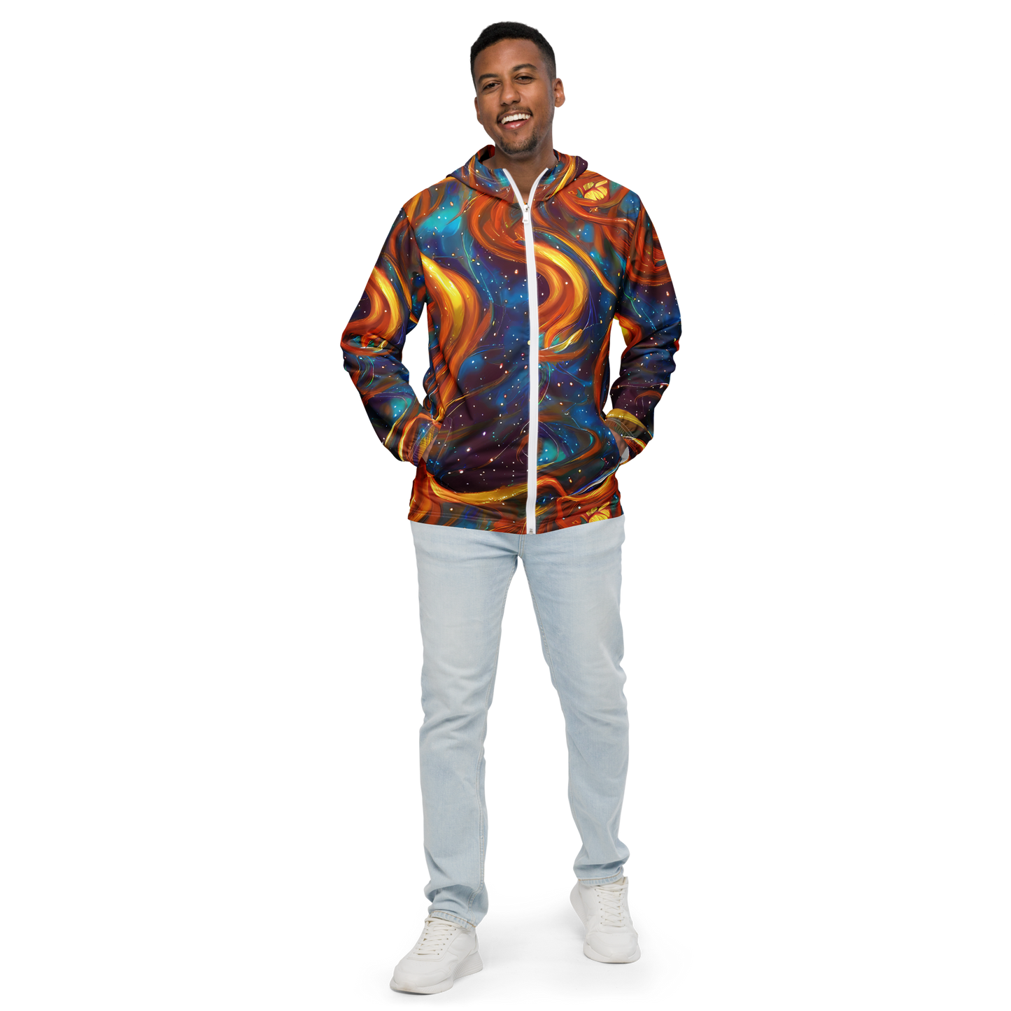 Men's Windbreaker - Perez Whirl