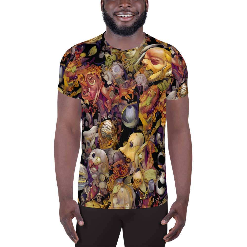 Men's Athletic T-Shirt - Arcimboldo Abundance
