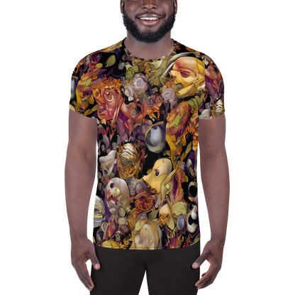 Men's Athletic T-Shirt - Arcimboldo Abundance