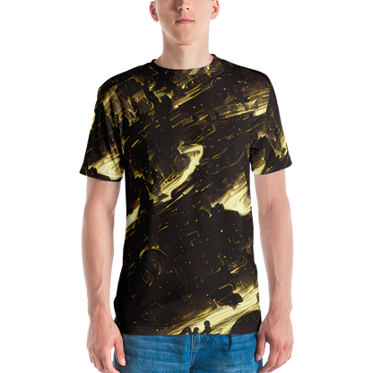 Men's Crew Neck T-Shirt - Oceanic Echo