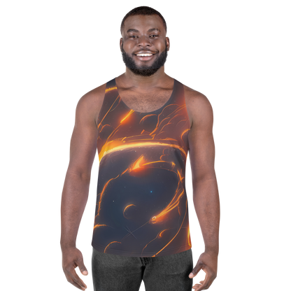 Men's Tank Top - Inferno Spirals