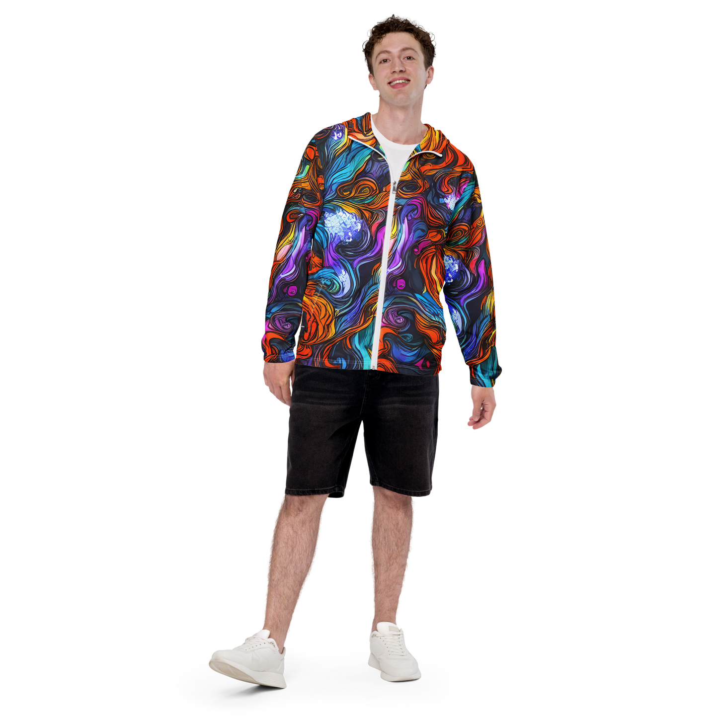 Men's Windbreaker - Guiard's Whirl