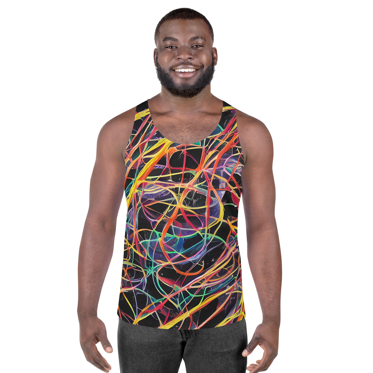 Men's Tank Top - Acconci Twirl