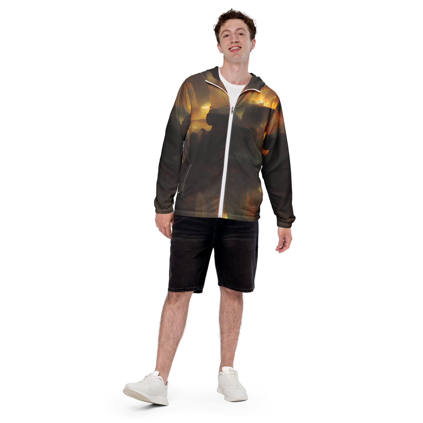 Men's Windbreaker - Solar Torrent