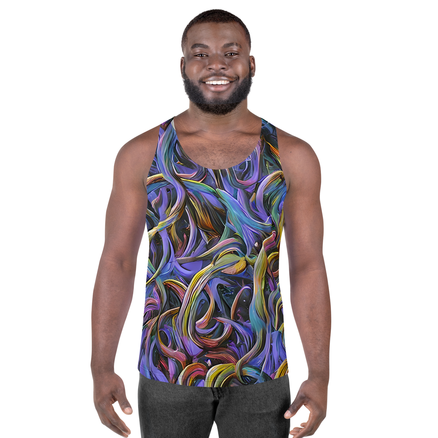 Men's Tank Top - Tanning Twirl