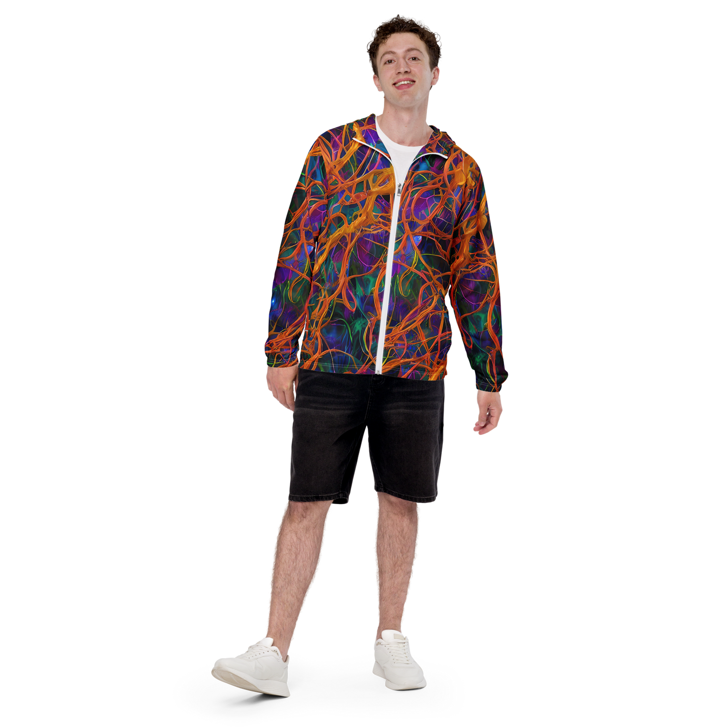 Men's Windbreaker - Spectral Weave