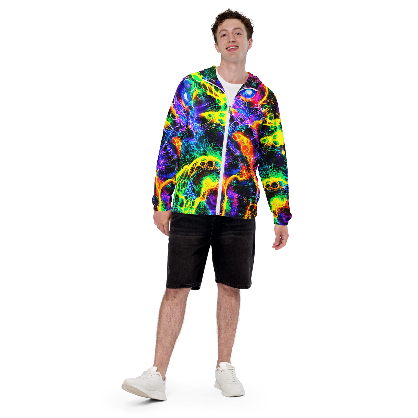 Men's Windbreaker - Vivid Veil