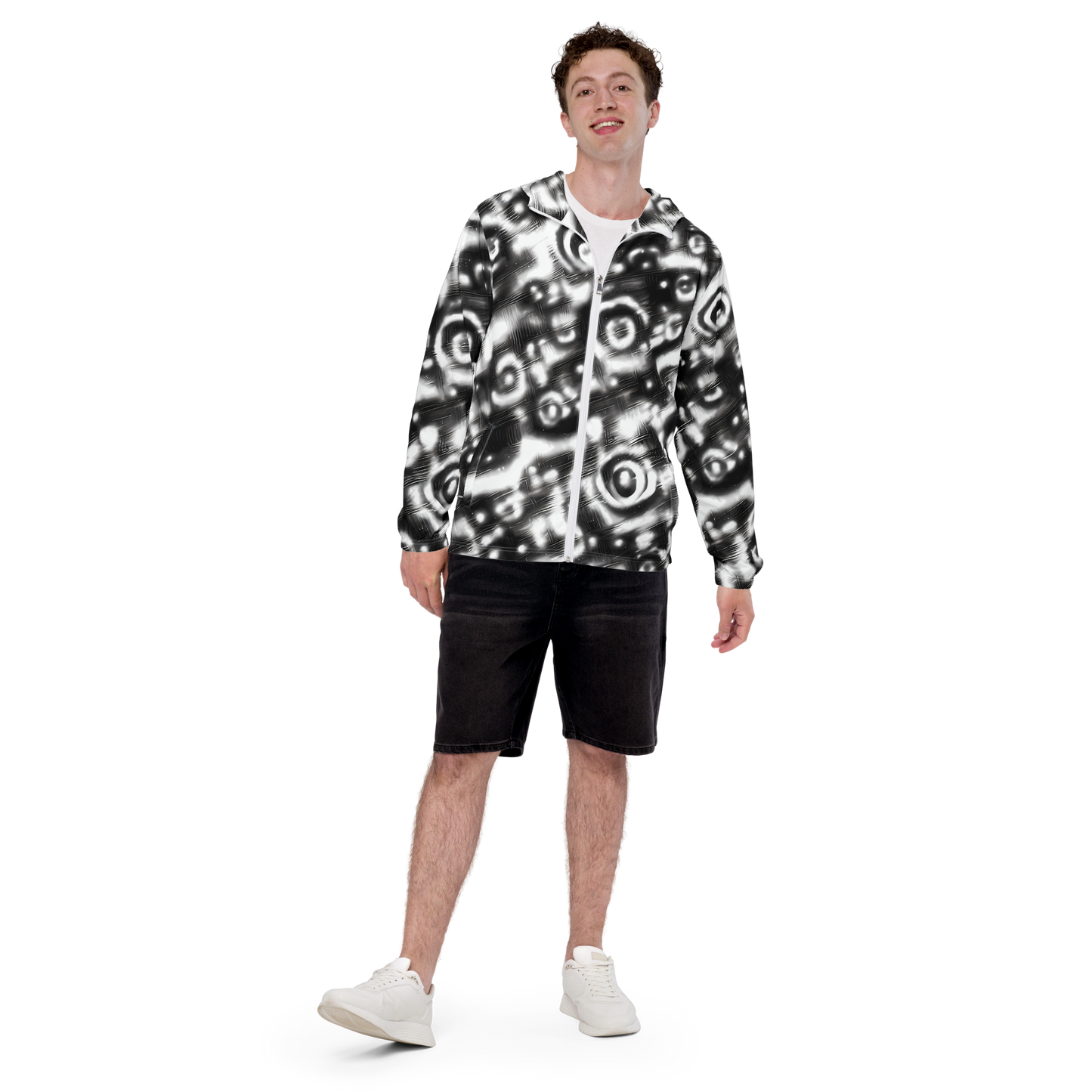 Men's Windbreaker - Bernhard Swirl