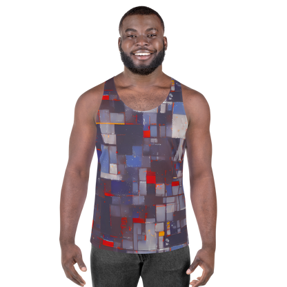 Men's Tank Top - Cubist Rhythm