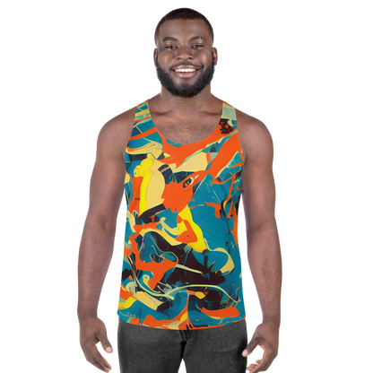 Men's Tank Top - Abstract Tango