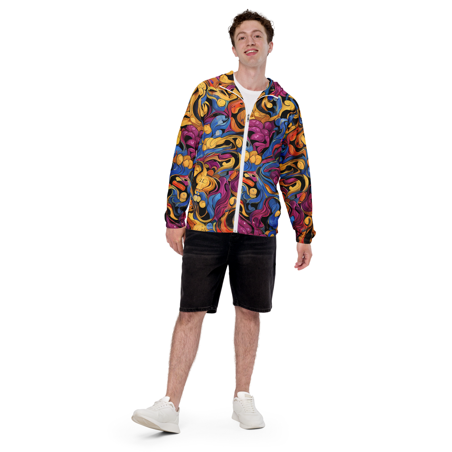 Men's Windbreaker - Bosschaert Whorls