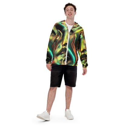 Men's Windbreaker - Newtonian Visage